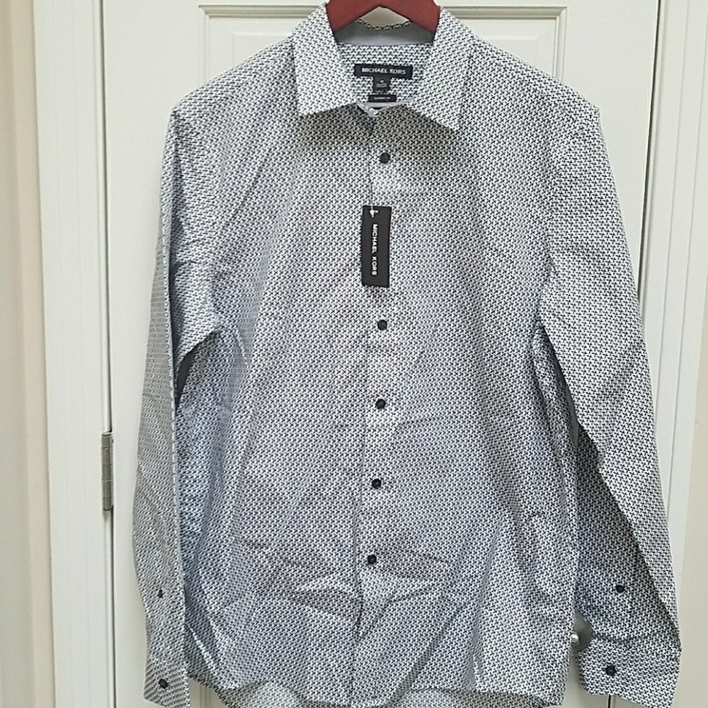 Michael Kors long sleeved button down shirt - Picture 4 of 4